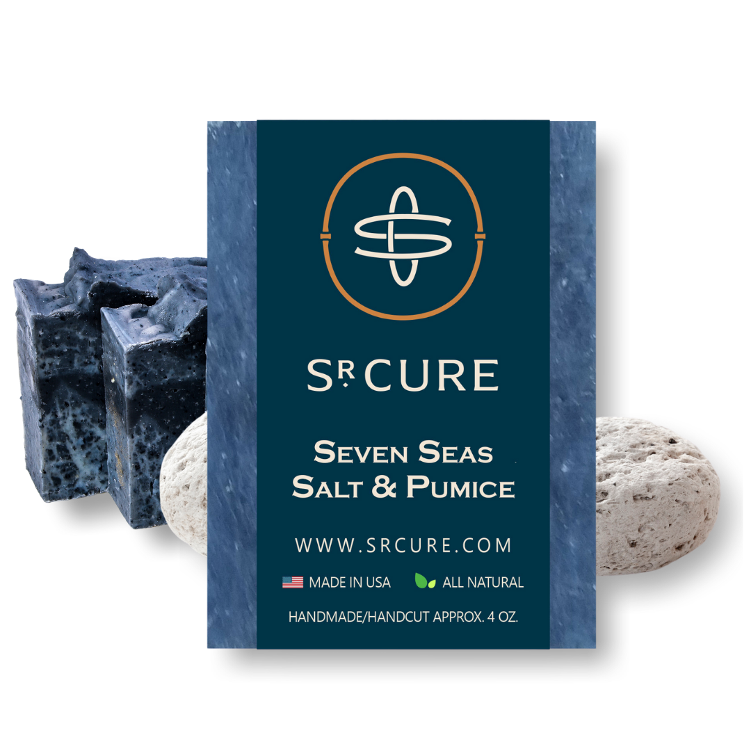 Sr. Cure best  men's natural handmade soap is made with organic ingredients and  no harsh  chemicals. Never animal tested.