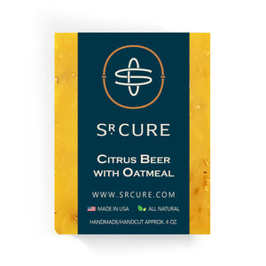 Citrus Beer with Oatmeal Handmade Natural Soap
